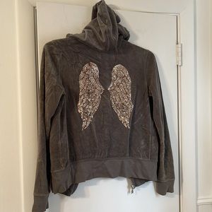 Victoria’s Secret velvet sequin hoodie